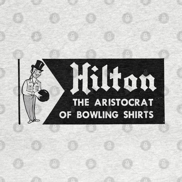 Vintage Hilton Bowling shirt by ölümprints